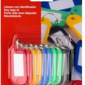 Apli Zawieszki Na Klucze 22x51mm 10szt. Blister Mix Kolorów