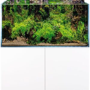 Aquael Ultrascape 90 243L Zestaw Z Oświetleniem Snow Set + Szafka