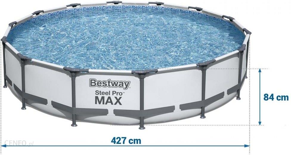 Bestway 56595 Basen Ogrodowy Stelażowy 427x84cm