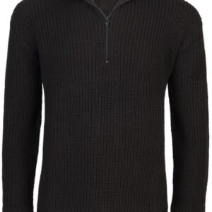 Brandit Marine Pullover Troyer Black M (5064771)