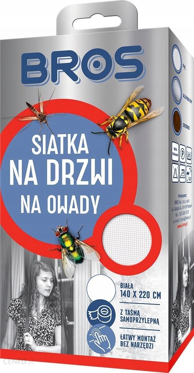 Bros Siatka Na Drzwi 140Cm220Cm Biała