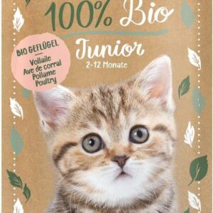 Cat'S Love Junior Bio Poultry Ekologiczny Drób W Naturalnej Galaretce 100G