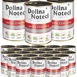 Dolina Noteci Premium Z Wołowiną 24X800G