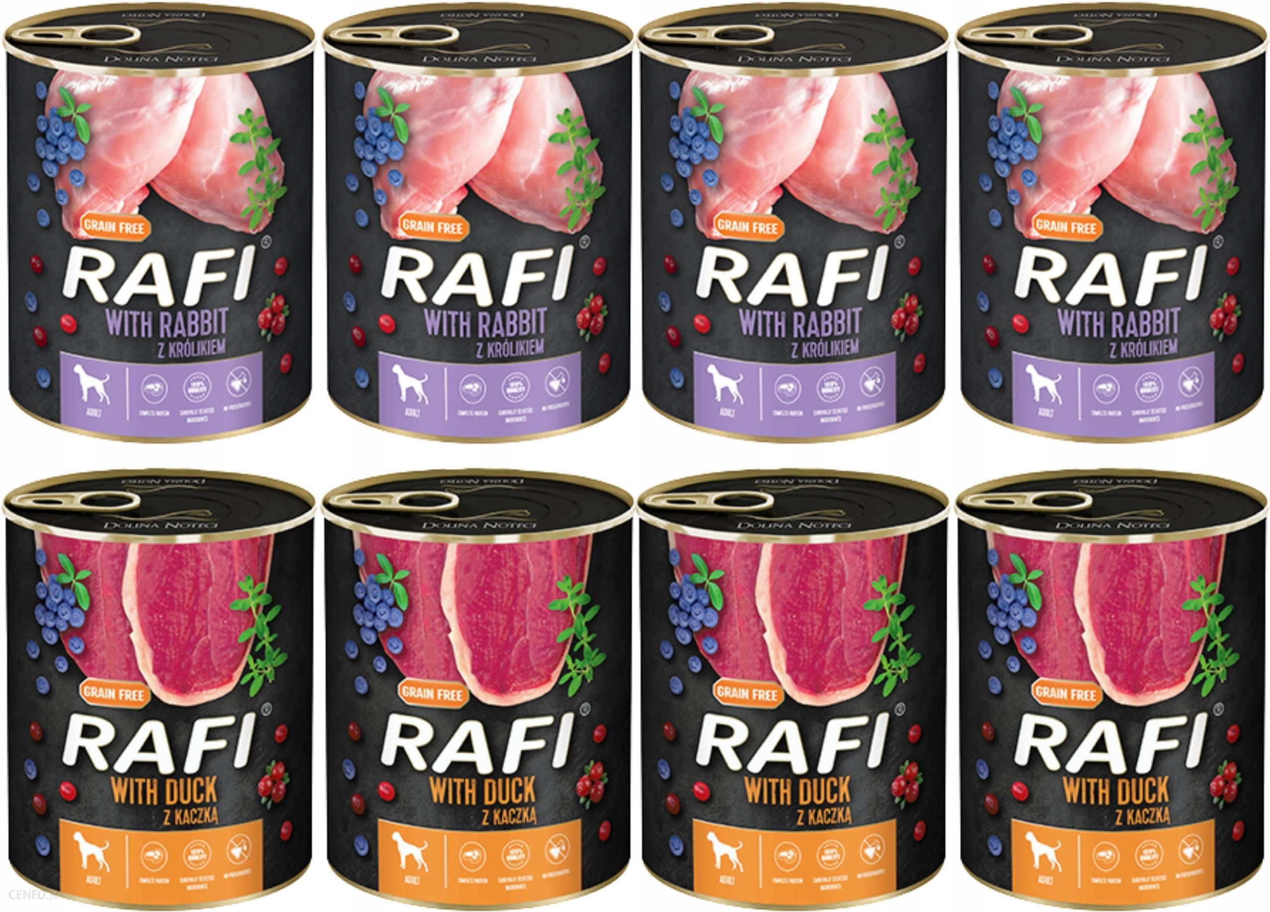 Dolina Noteci Rafi Kaczka Królik 8x800g