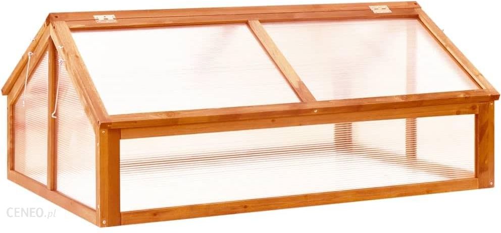 Emaga Inspekt Pomarańczowy 114X80X50cm Drewno Jodłowe