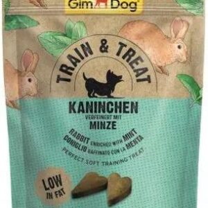 Gimdog Treserki Królik Z Miętą Dla Szczeniąt 125G