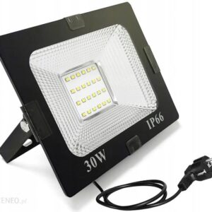 Halogen Led 30W Reflektor Barwa Ciepła Wtyczka