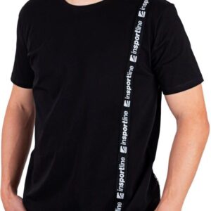 Koszulka T-shirt męski inSPORTline Sidestrap Man, Czarny, XL