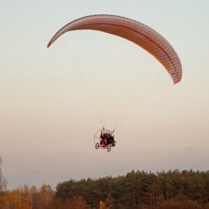 Lot paralotnią - Warszawa