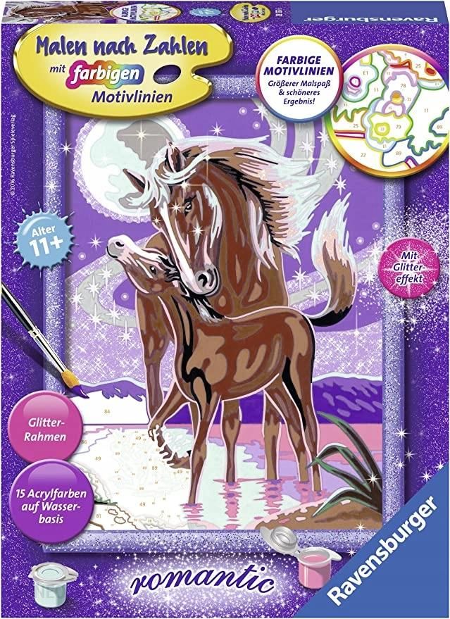 Malowanie po numerach Ravensburger wzór Koń