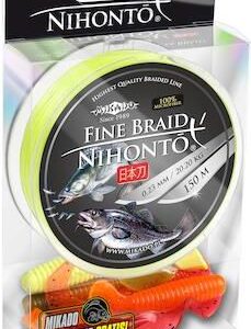 Mikado Plecionka Nihonto Fine Braid 0,18mm 150m FLUO