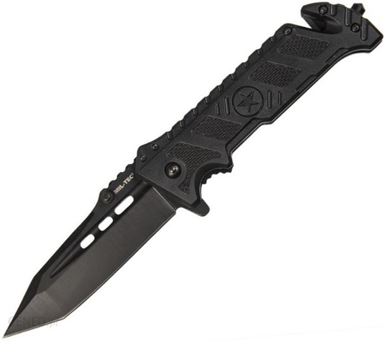 Mil-Tec Nóż składany ratowniczy Star Black (15319600)
