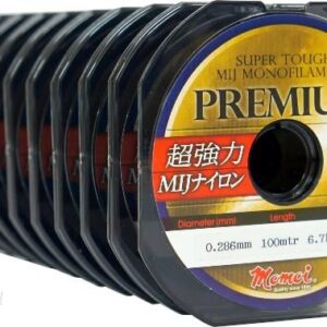 Momoi Żyłka Premium 100M Smoke Blue 0,203 smoke blue