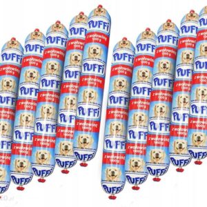 Puffi Kiełbasa Baton Karma Mokra Psa Wołowina 10Kg