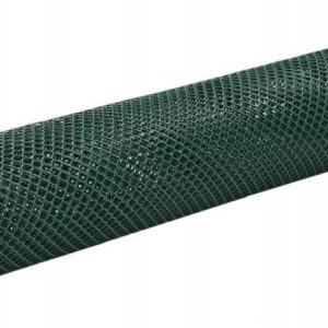 SIATKA OGRODZENIOWA HDPE, 10 X 2 M, ZIELONA 143894