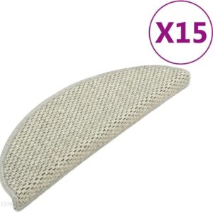 Vidaxl Samoprzylepne Nakładki Na Schody 15 Szt. 65X25 Cm Szare (326875)
