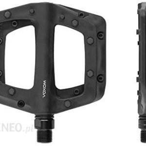 Voxom Mtb Flat Pedały Pe26 Czarne Korpus Z Tworzywa Sztucznego Oś Crmo Łożysko Przemysłowe B311 M